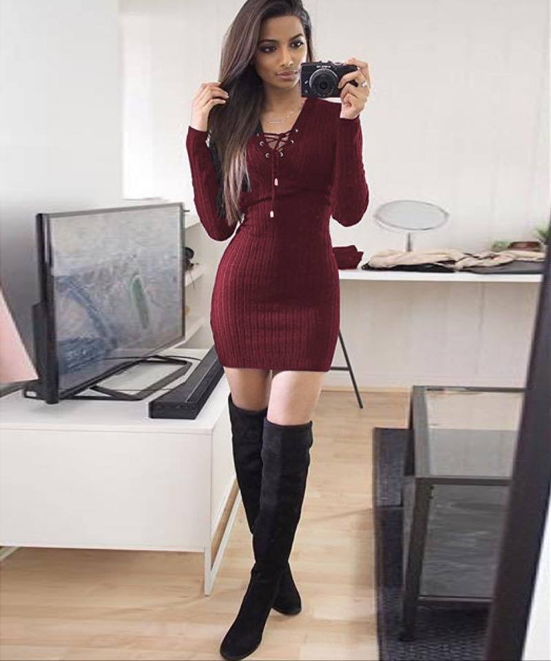 women's knitwear dresses