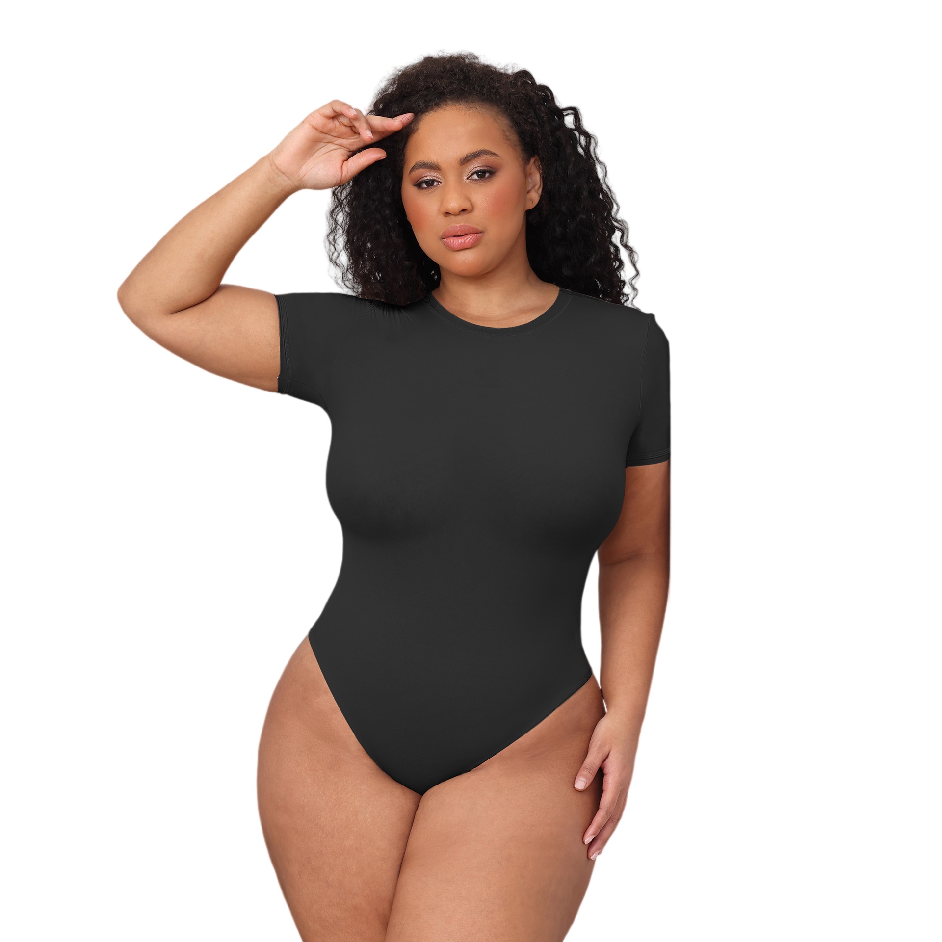 Womens Bodycon Jumpsuit - Slimming Seamless Body Shaper Bodysuit